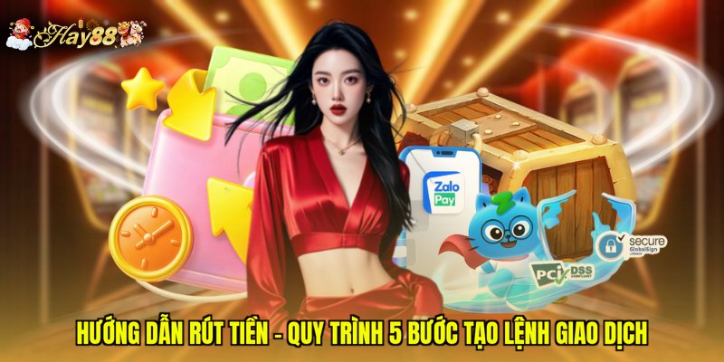 Hướng Dẫn Rút Tiền - Quy Trình 5 Bước Tạo Lệnh Giao Dịch